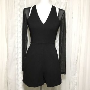 Black short romper sizes 2 and 6 NWT